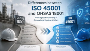 تفاوت ISO 45001 و OHSAS 18001
